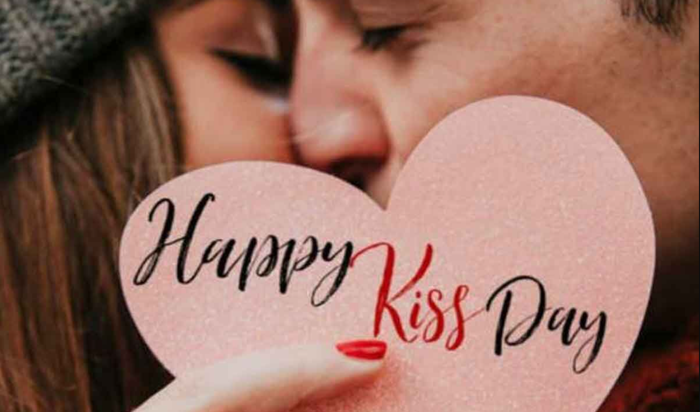 Happy Kiss Day PNG 2025